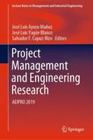 Project Management and Engineering Research : AEIPRO 2019