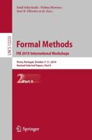 Formal Methods. FM 2019 International Workshops Programming and Software Engineering