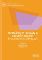 The Meaning of Criticality in Education Research