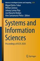 Systems and Information Sciences : Proceedings of ICCIS 2020