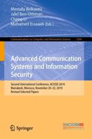 Advanced Communication Systems and Information Security : Second International Conference, ACOSIS 2019, Marrakesh, Morocco, November 20-22, 2019, Revised Selected Papers