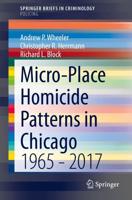 Micro-Place Homicide Patterns in Chicago SpringerBriefs in Policing