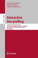 Interactive Storytelling Information Systems and Applications, Incl. Internet/Web, and HCI