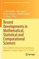 Recent Developments in Mathematical, Statistical and Computational Sciences : The V AMMCS International Conference, Waterloo, Canada, August 18-23, 2019