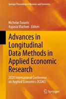 Advances in Longitudinal Data Methods in Applied Economic Research