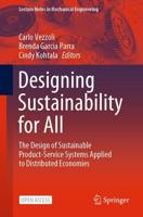 Designing Sustainability for All : The Design of Sustainable Product-Service Systems Applied to Distributed Economies