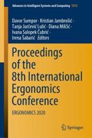 Proceedings of the 8th International Ergonomics Conference : ERGONOMICS 2020