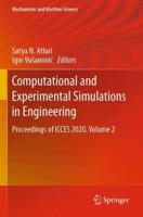 Computational and Experimental Simulations in Engineering : Proceedings of ICCES 2020. Volume 2