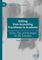 Shifting from Accounting Practitioner to Academia