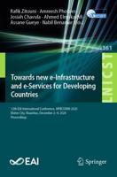 Towards new e-Infrastructure and e-Services for Developing Countries : 12th EAI International Conference, AFRICOMM 2020, Ebène City, Mauritius, December 2-4, 2020, Proceedings
