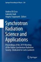 Synchrotron Radiation Science and Applications