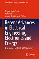 Recent Advances in Electrical Engineering, Electronics and Energy : Proceedings of the CIT 2020 Volume 1