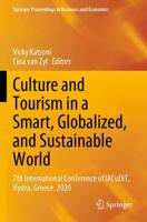Culture and Tourism in a Smart, Globalized, and Sustainable World : 7th International Conference of IACuDiT, Hydra, Greece, 2020