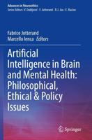 Artificial Intelligence in Brain and Mental Health