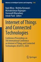 Internet of Things and Connected Technologies : Conference Proceedings on 5th International Conference on Internet of Things and Connected Technologies (ICIoTCT), 2020