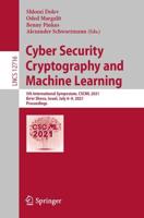 Cyber Security Cryptography and Machine Learning Security and Cryptology