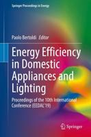 Energy Efficiency in Domestic Appliances and Lighting : Proceedings of the 10th International Conference (EEDAL'19)