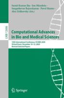 Computational Advances in Bio and Medical Sciences Lecture Notes in Bioinformatics
