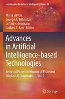 Advances in Artificial Intelligence-Based Technologies Volume 1