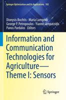 Information and Communication Technologies for Agriculture. Volume 1 Sensors