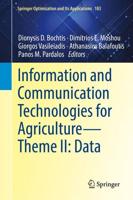 Information and Communication Technologies for Agriculture - Theme