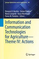 Information and Communication Technologies for Agriculture-Theme IV