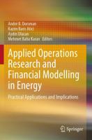 Applied Operations Research and Financial Modelling in Energy