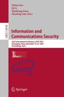 Information and Communications Security Security and Cryptology