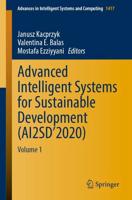 Advanced Intelligent Systems for Sustainable Development (AI2SD'2020) : Volume 1