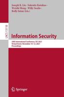 Information Security : 24th International Conference, ISC 2021, Virtual Event, November 10-12, 2021, Proceedings