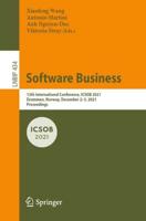 Software Business : 12th International Conference, ICSOB 2021, Drammen, Norway, December 2-3, 2021, Proceedings