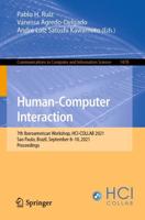 Human-Computer Interaction : 7th Iberoamerican Workshop, HCI-COLLAB 2021, Sao Paulo, Brazil, September 8-10, 2021, Proceedings