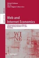 Web and Internet Economics : 17th International Conference, WINE 2021, Potsdam, Germany, December 14-17, 2021, Proceedings