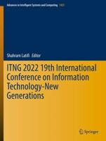 ITNG 2022 19th International Conference on Information Technology - New Generations