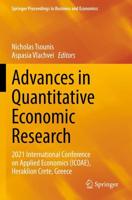 Advances in Quantitative Economic Research