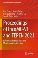 Proceedings of IncoME-VI and TEPEN 2021