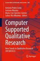 Computer Supported Qualitative Research : New Trends in Qualitative Research (WCQR2022)