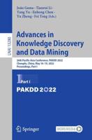 Advances in Knowledge Discovery and Data Mining : 26th Pacific-Asia Conference, PAKDD 2022, Chengdu, China, May 16-19, 2022, Proceedings, Part I