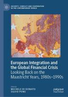 European Integration and the Global Financial Crisis