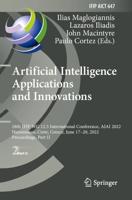 Artificial Intelligence Applications and Innovations Part II