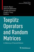 Toeplitz Operators and Random Matrices