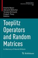 Toeplitz Operators and Random Matrices