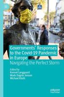 Governments' Responses to the Covid-19 Pandemic in Europe