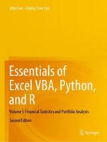 Essentials of Excel VBA, Python, and R. Volume I Financial Statistics and Portfolio Analysis