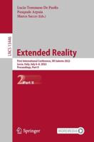 Extended Reality : First International Conference, XR Salento 2022, Lecce, Italy, July 6-8, 2022, Proceedings, Part II