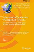 Advances in Production Management Systems Part I
