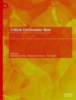 Critical Confessions Now