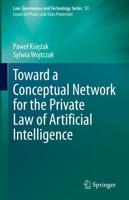 Toward a Conceptual Network for the Private Law of Artificial Intelligence. Issues in Privacy and Data Protection