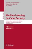 Machine Learning for Cyber Security Part II