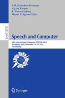 Speech and Computer